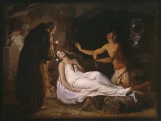 De sista ögonblicken av Atala, 1871